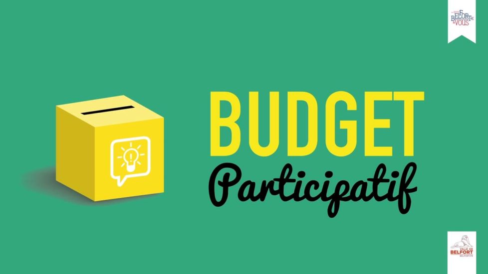 Logo du budget participatif 2019 de la ville de belfort